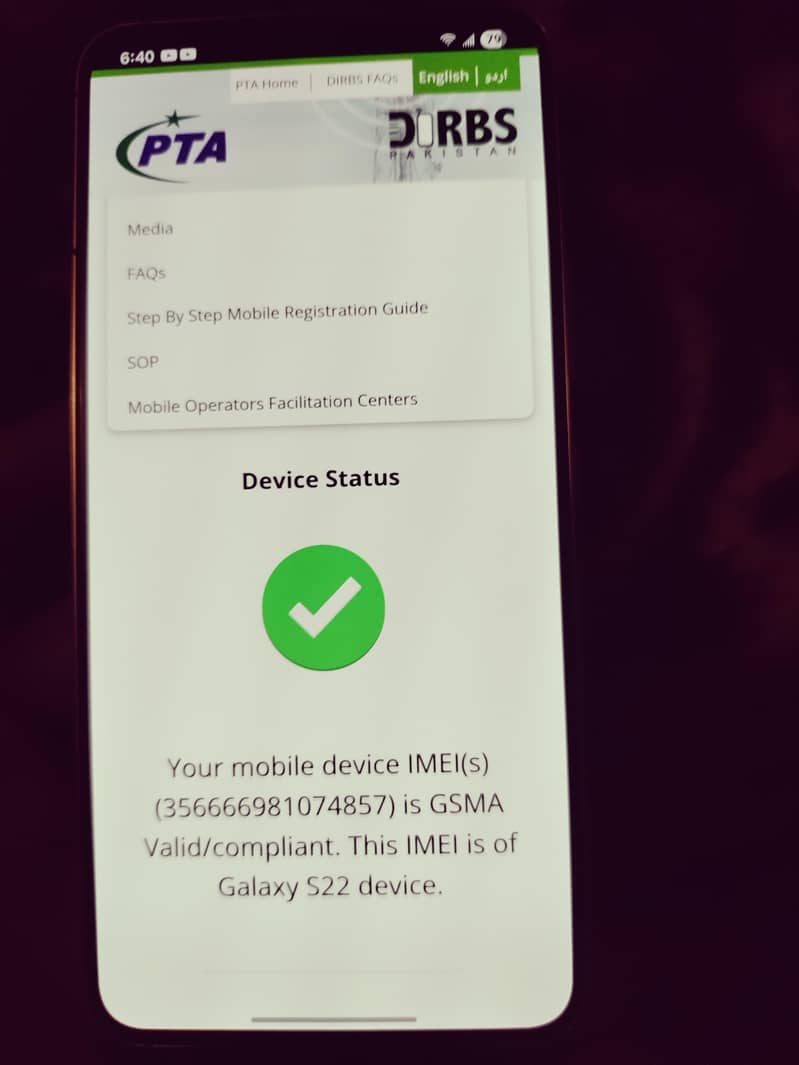 Samsung S22 8/128gb Official PTA

                                                            alt=