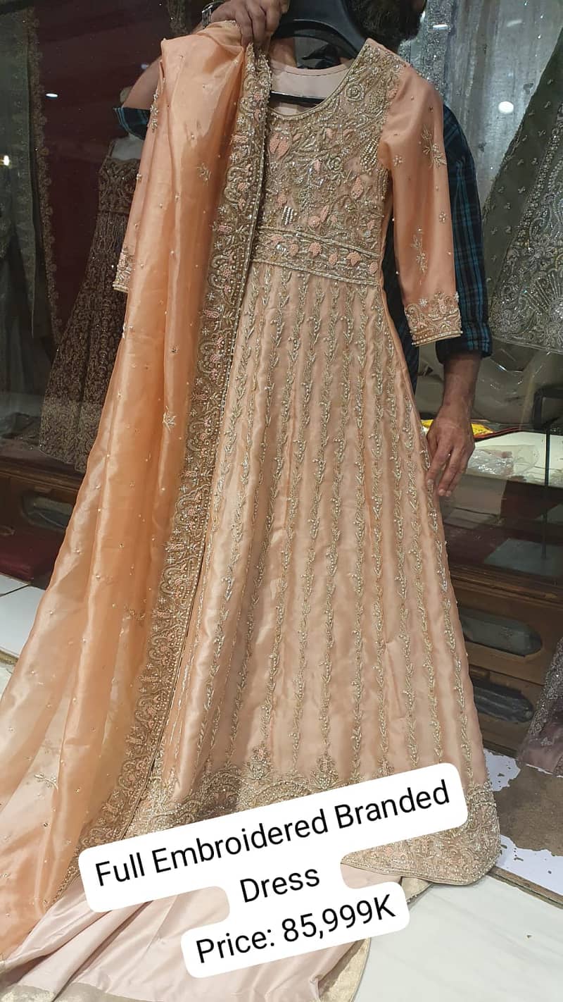 WEDDING DRESS/BRIDAL DRESS/ PARTY WEAR / MAXI / HEAVY FORMALS

                                                            alt=