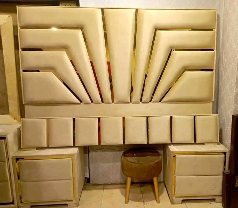 bed /double bed/king size bed set/bedroom furniture/bridal set/woo

                                                            alt=