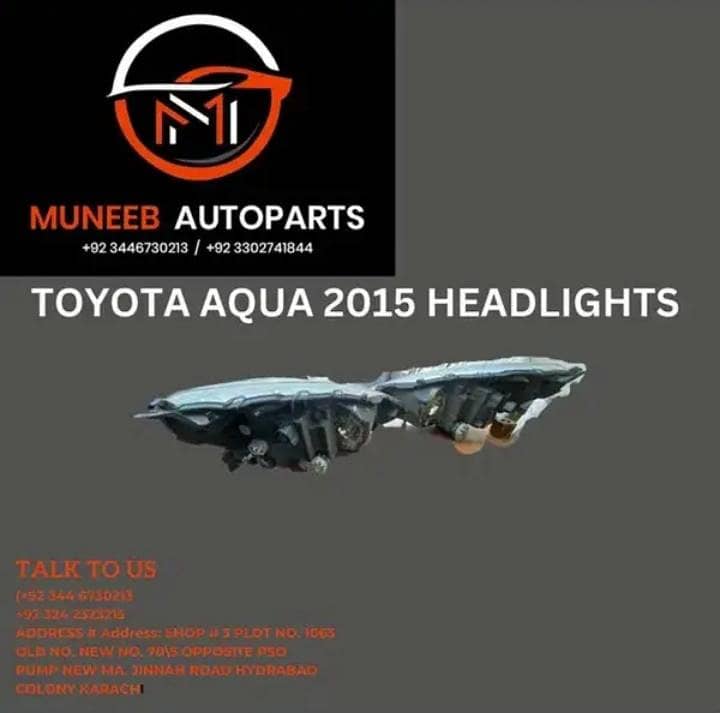 Toyota Aqua urban led headlight 2015/2016 model

                                                            alt=