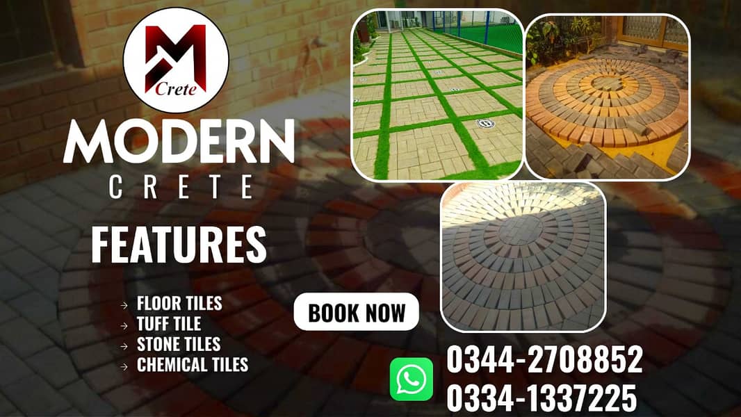 Paver , Pavers, Tuff tile, Paver blocks , 03341337225

                                                            alt=