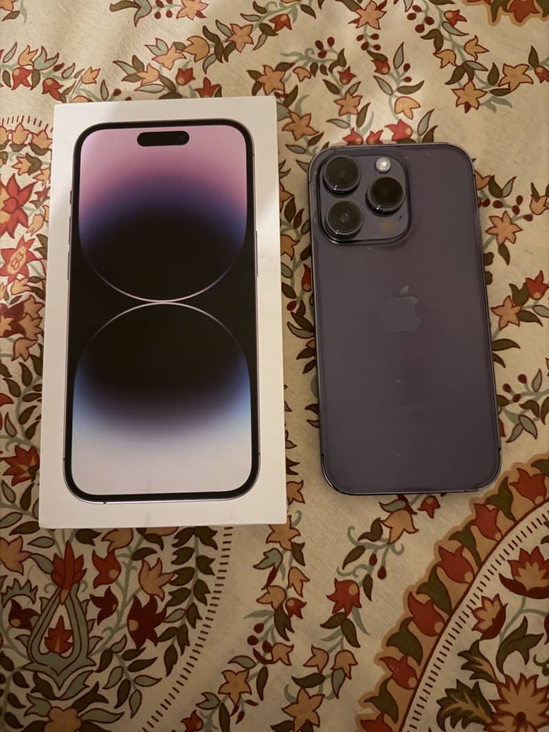 14 pro 256 pta approved with box

                                                            alt=