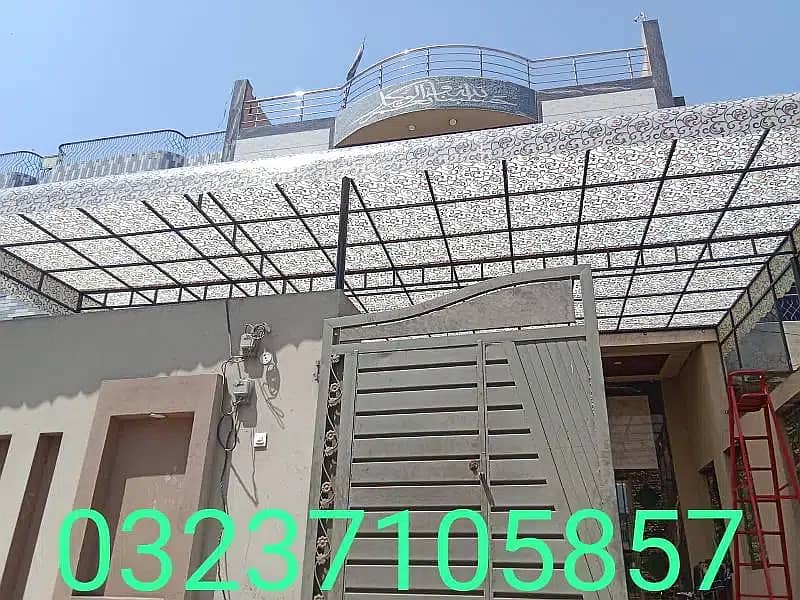 Fiber glass sheet , fiber shades (with materials ) , car parking sheds

                                                            alt=