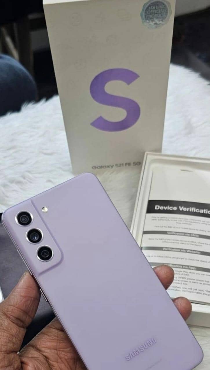 Samsung Galaxy S21FE 8 /128GB PTA Approved

                                                            alt=