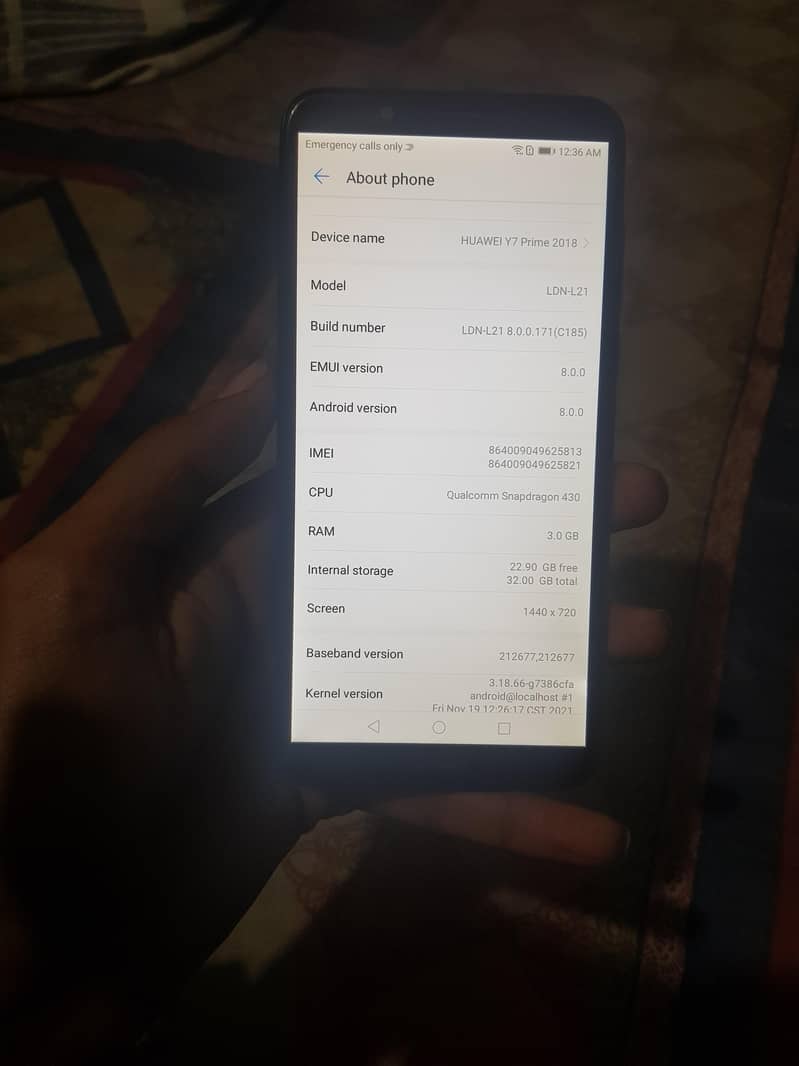 Huawei Y7 Prime Pta official approved urgent sell

                                                            alt=