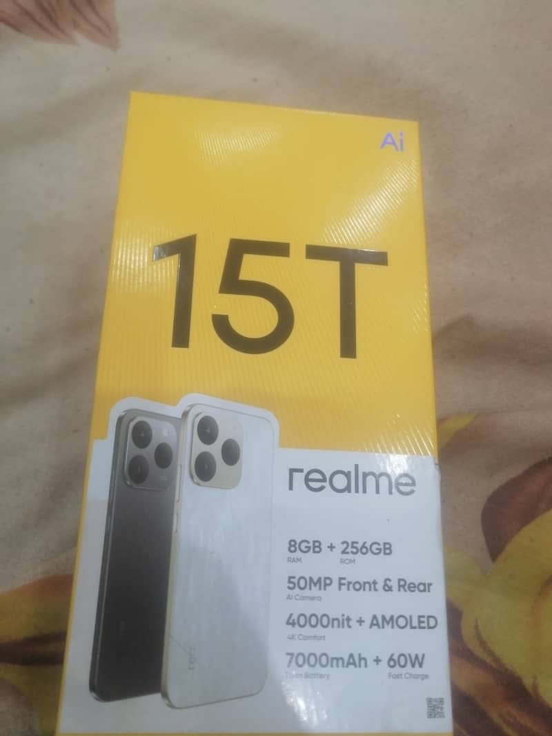 Realme 15T 8+256gb open box 7 days ago

                                                            alt=