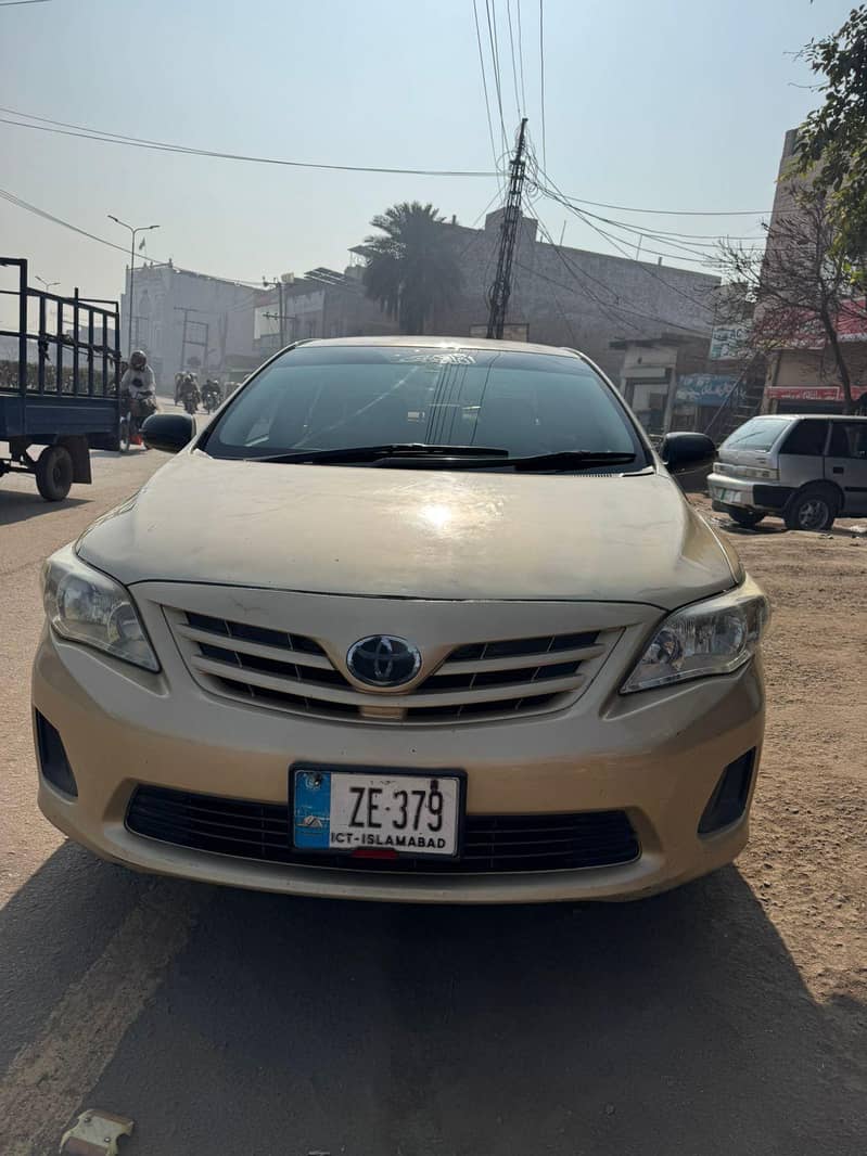 Toyota Corolla XLI 2013 – Neat & Family Used | Original Documents

                                                            alt=