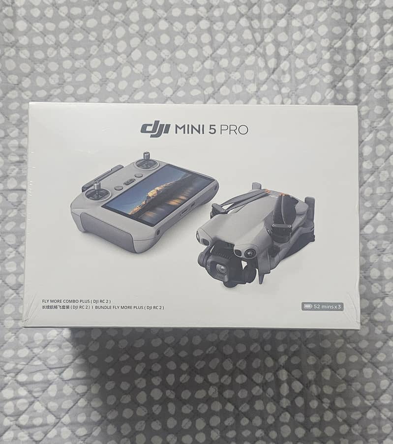 DJI Mini 5 Pro Fly More Combo Plus (RC2) – Box Pack

                                                            alt=