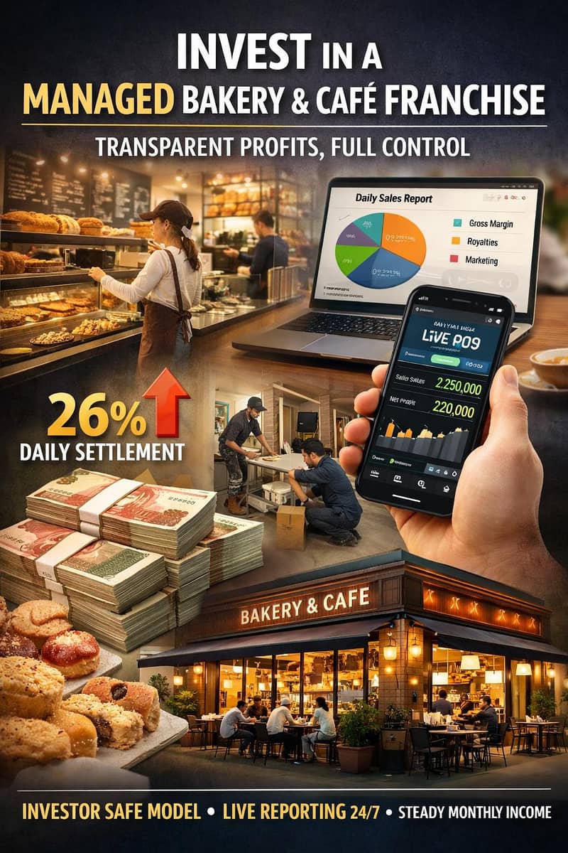 Invest in a Managed Bakery & Café Business”

                                                            alt=