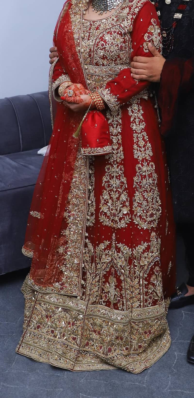 Bridal Lahnga for sale 1 time used

                                                            alt=