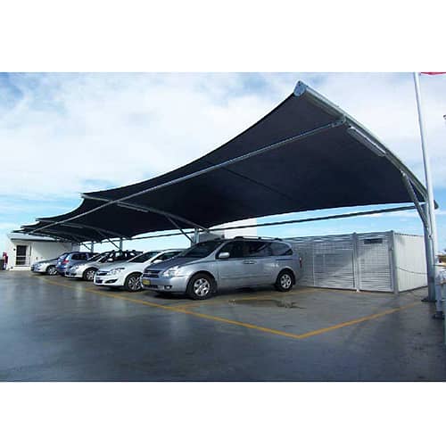 Pole parking / Canopies / Car shade / Tensile pvc shade

                                                            alt=