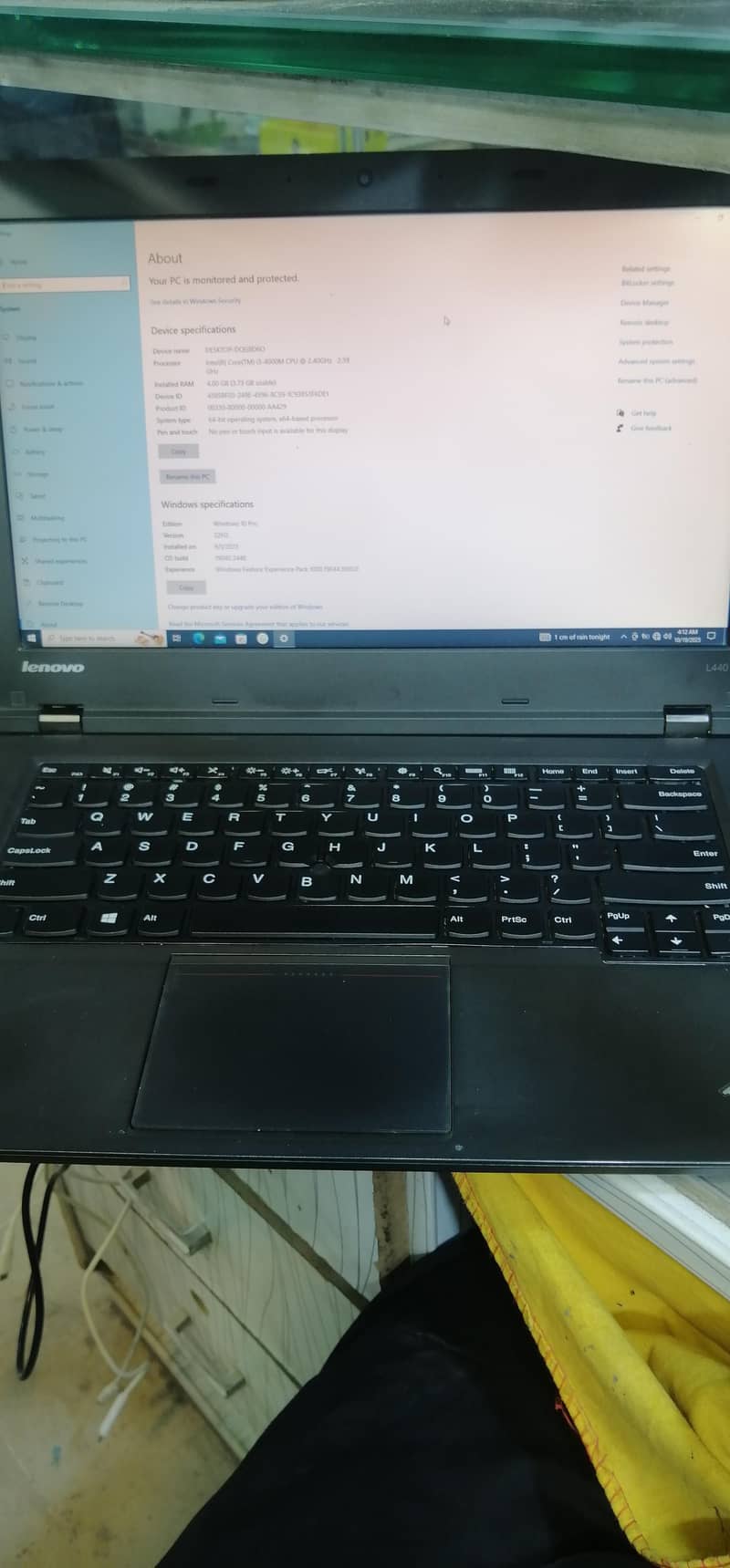 laptop lenovo thinkpad l440 model core i3 4th gen

                                                            alt=