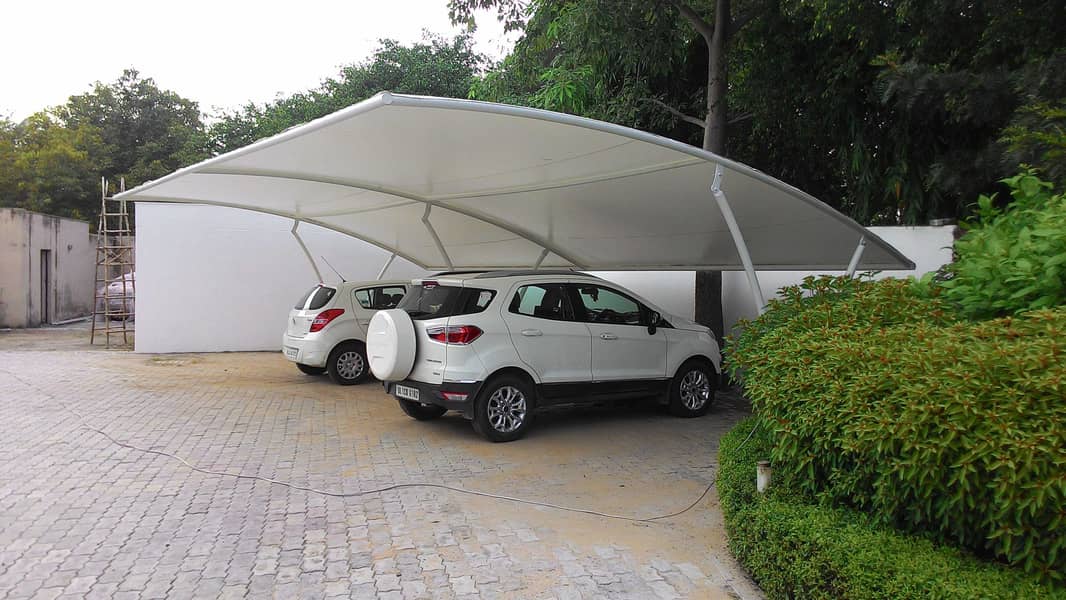 Dome commercial Canopy / Wall mount / Pvc shade / Tensile shade

                                                            alt=