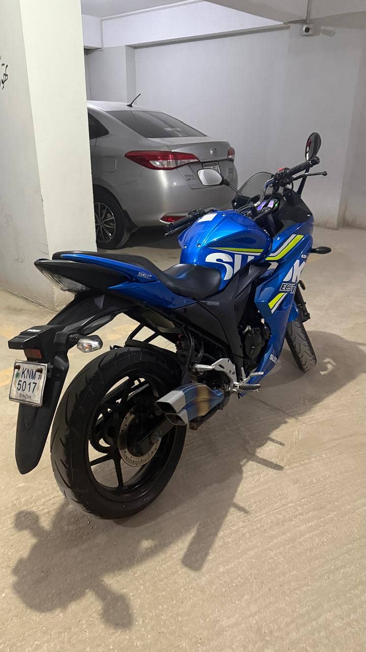 Suzuki Gixxer 150 2020 Model | Totally Genuine | Stock Condition

                                                            alt=
