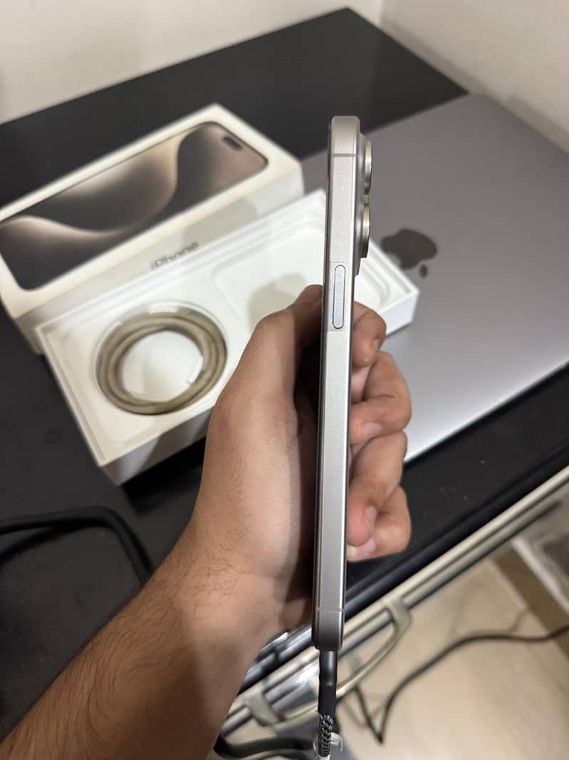 15 pro max 256gb PTA APPROVED

                                                            alt=