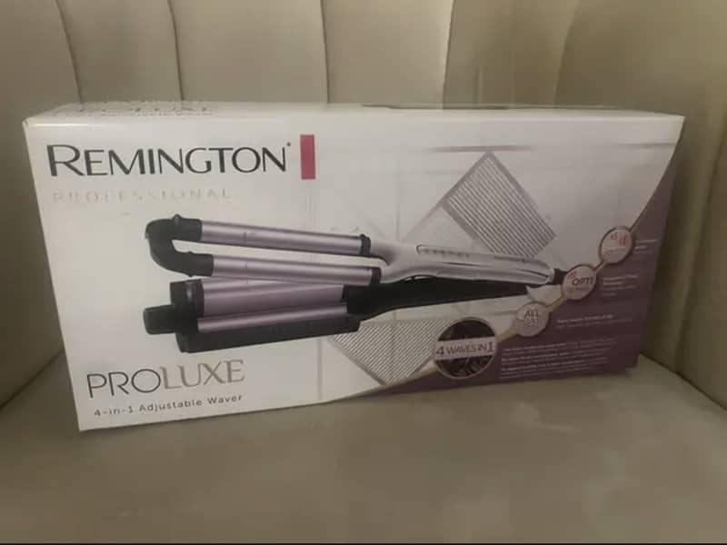 Remington PROLUXE 4 in 1 adjustable waver Slightly used

                                                            alt=