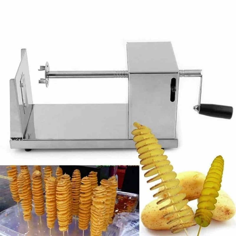 Professional Spiral Potato Cutter Machine 03020062817

                                                            alt=