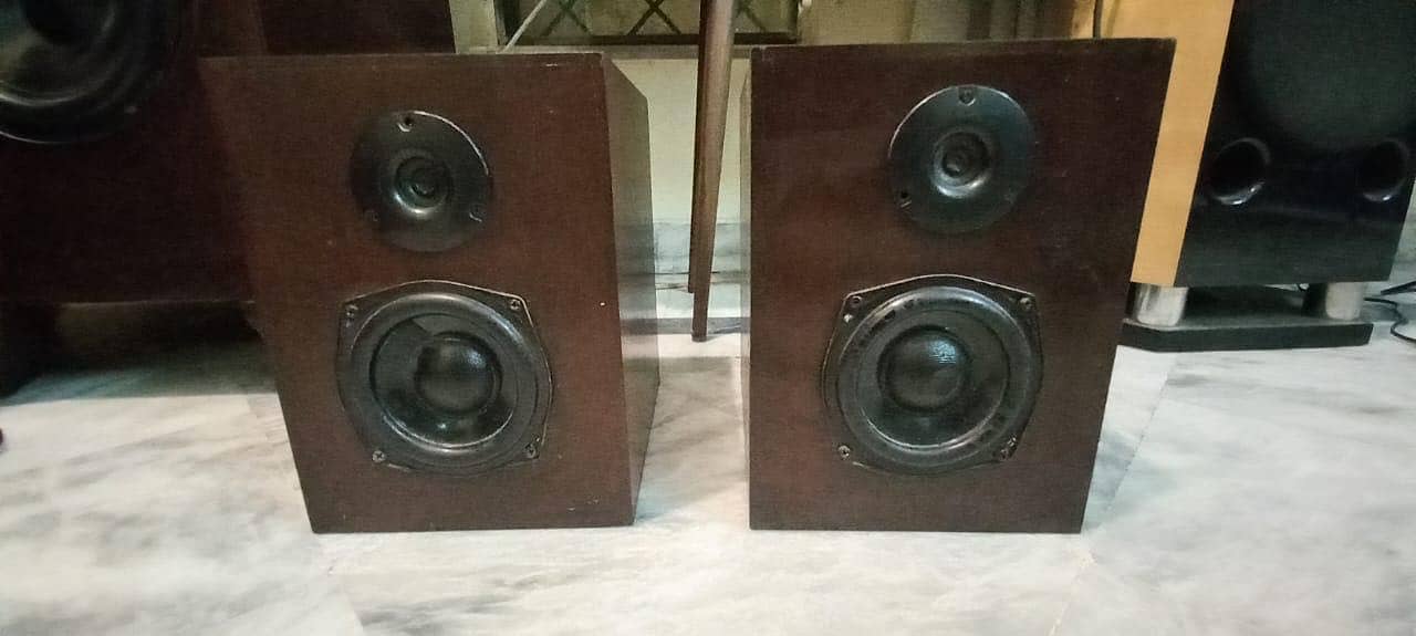  Samsung 10” Speakers Full Set | Heavy Bass | Mahogany MDF Boxes 

                                                            alt=
