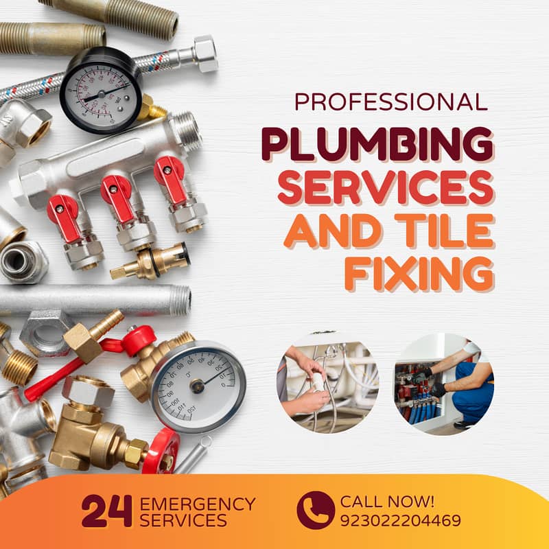 Professional Plumbing Installation & Repair Service / tile fixing

                                                            alt=