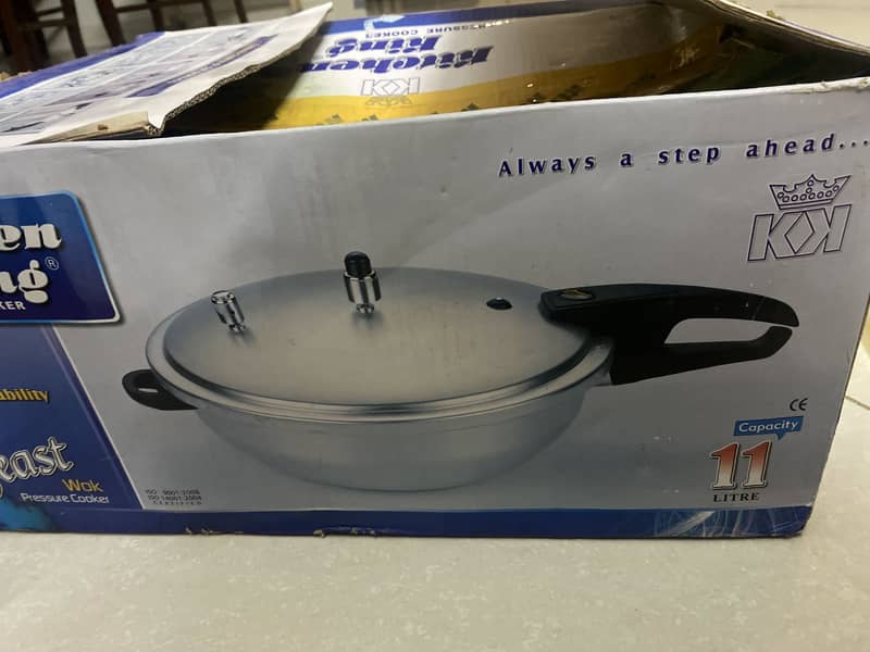 Original Kitchen King Pressure Cooker

                                                            alt=