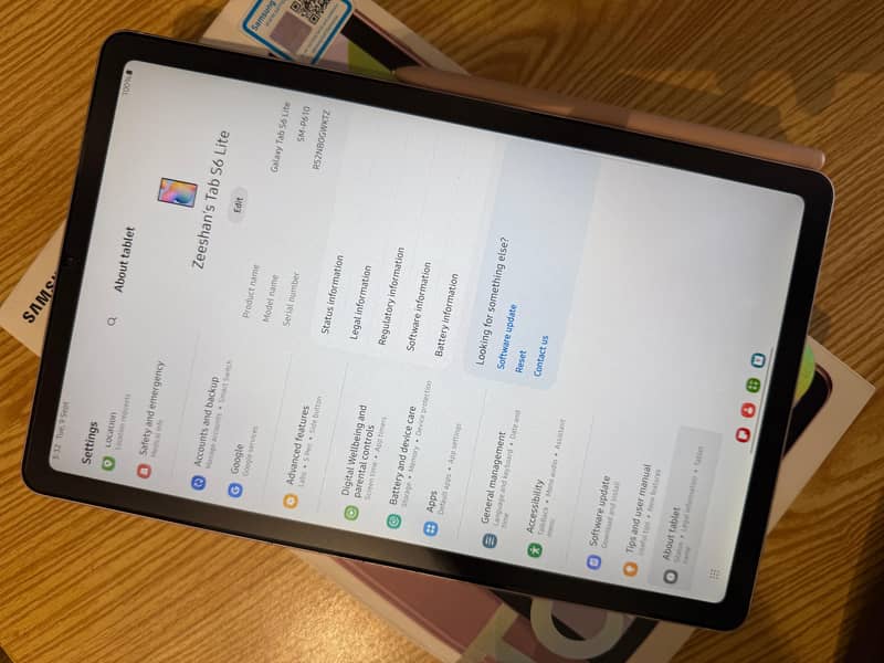 Galaxy Tab S6 Lite

                                                            alt=