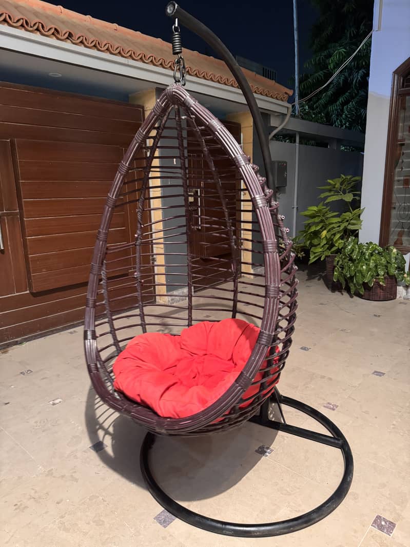 Premium Hanging Egg Swing | Indoor & Outdoor Comfortable Chair

                                                            alt=