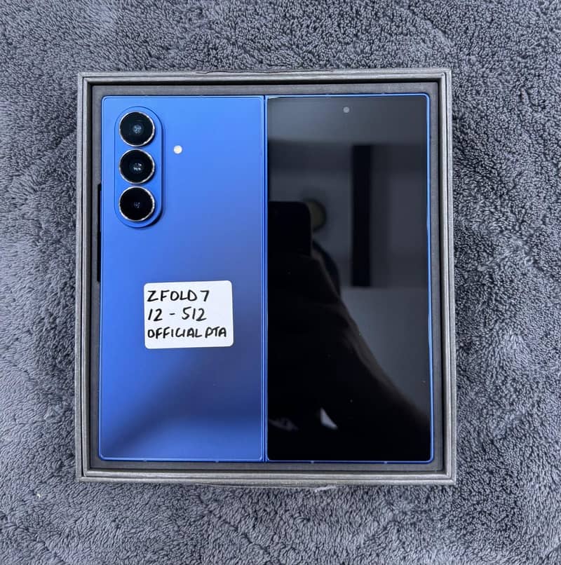 Samsung Galaxy Z Fold 7 12gb 512gb Blue shadow Pta approved Dual sim

                                                            alt=