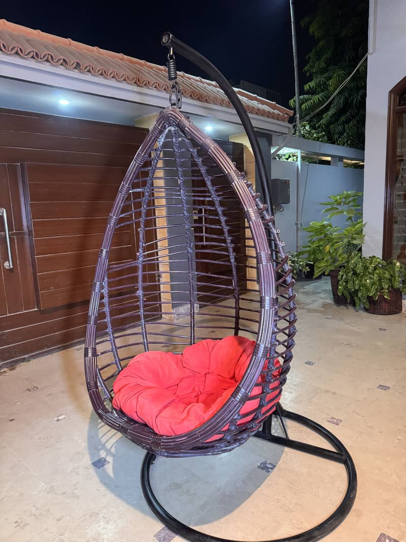Premium Hanging Egg Swing | Indoor & Outdoor Comfortable Chair

                                                            alt=