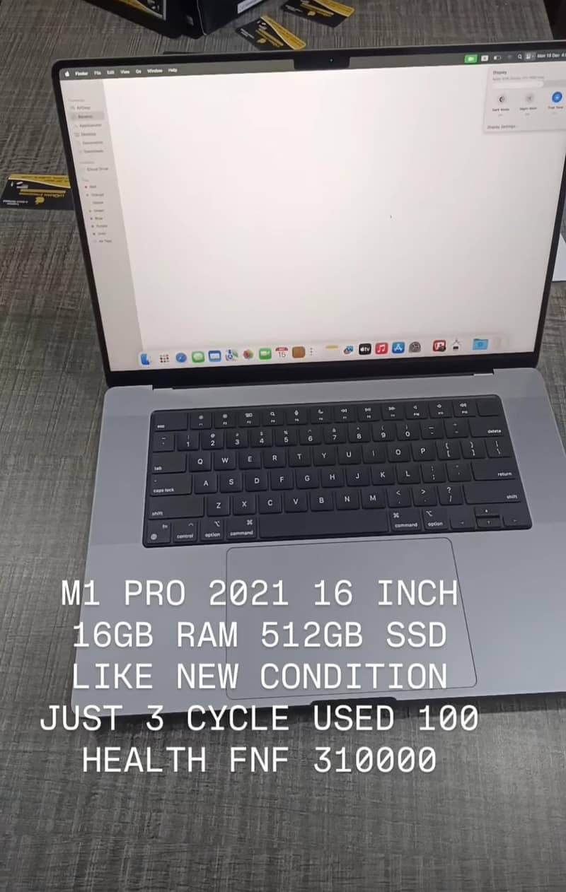 MacBook Pro M1 Pro 16″ 16GB RAM 512GB SSD | Like New

                                                            alt=