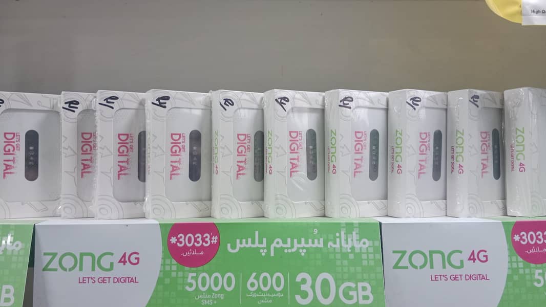 Zong 4G Esim MBB Sims Bolt+ Internet Device Router Modem Available

                                                            alt=