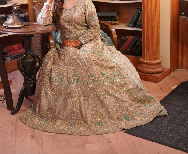 Bridal dress\wedding dress \ walima lehnga\ bridal lehenga\ formal

                                                            alt=