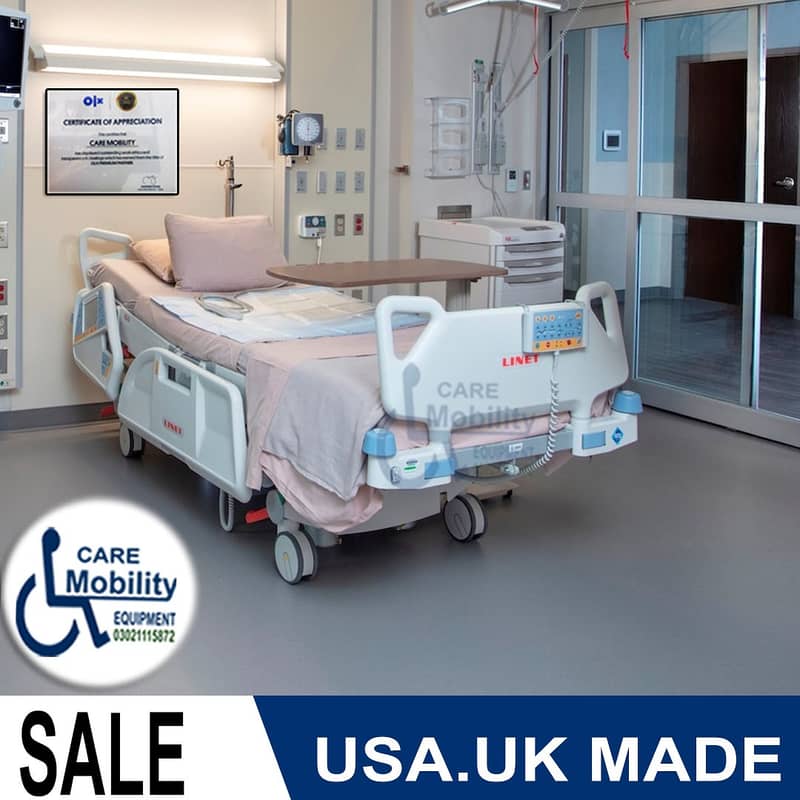 Imported ICU bed | Hospital bed |Surgical Bed | Electric paitent bed

                                                            alt=