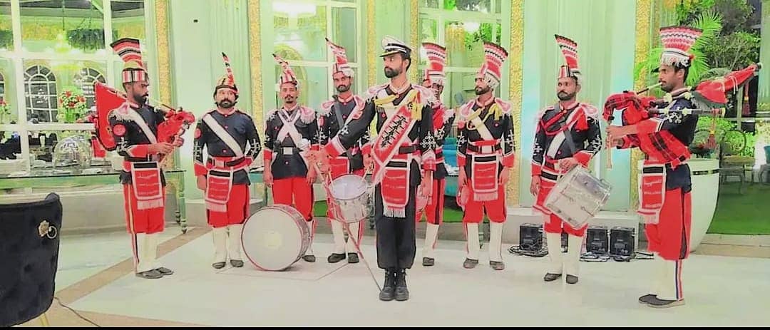Fauji Pipe Band | Band baja Event | Qawali Nights | Dhol bhangra

                                                            alt=