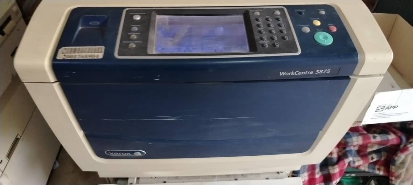 Xerox work center 5875 heavy duty machine photocopier network printer

                                                            alt=
