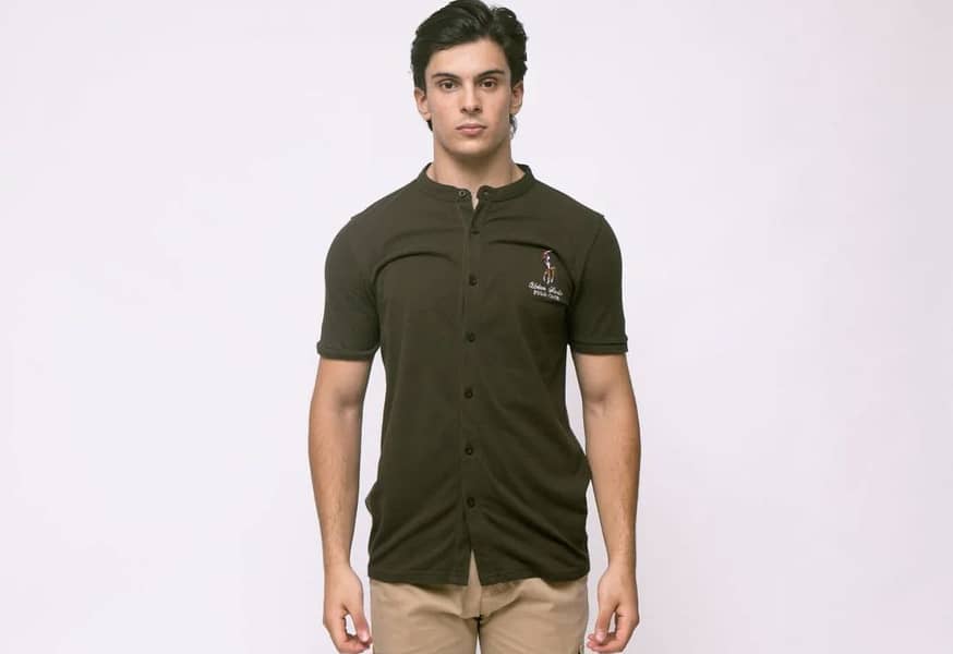 MANDARIN COLLAR BUTTON DOWN US POLO

                                                            alt=