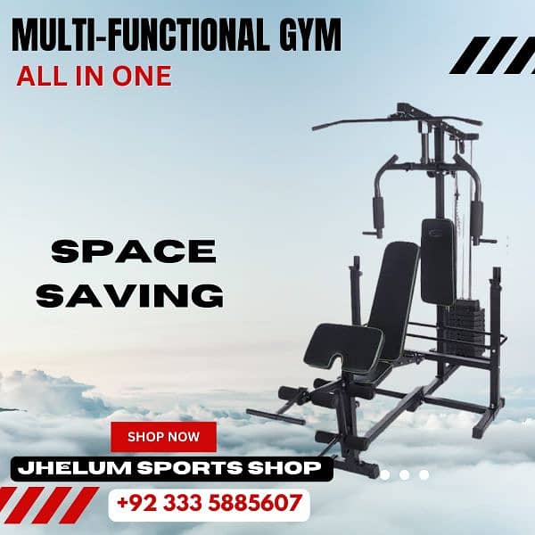Home gym/ complete home gym Machine/ multi Gym/multi station

                                                            alt=
