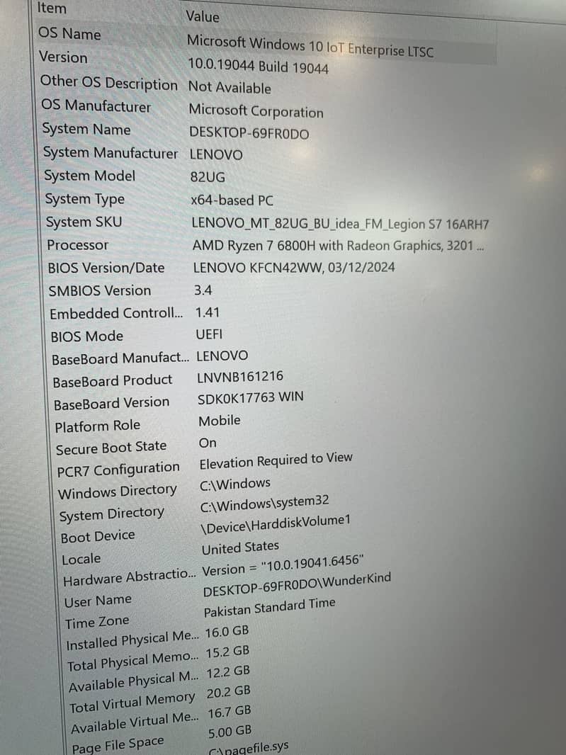 Lenovo Legion 7 | 2K 165Hz | Ryzen 7 | RX 6800S (8GB) 16/1TB SSD

                                                            alt=