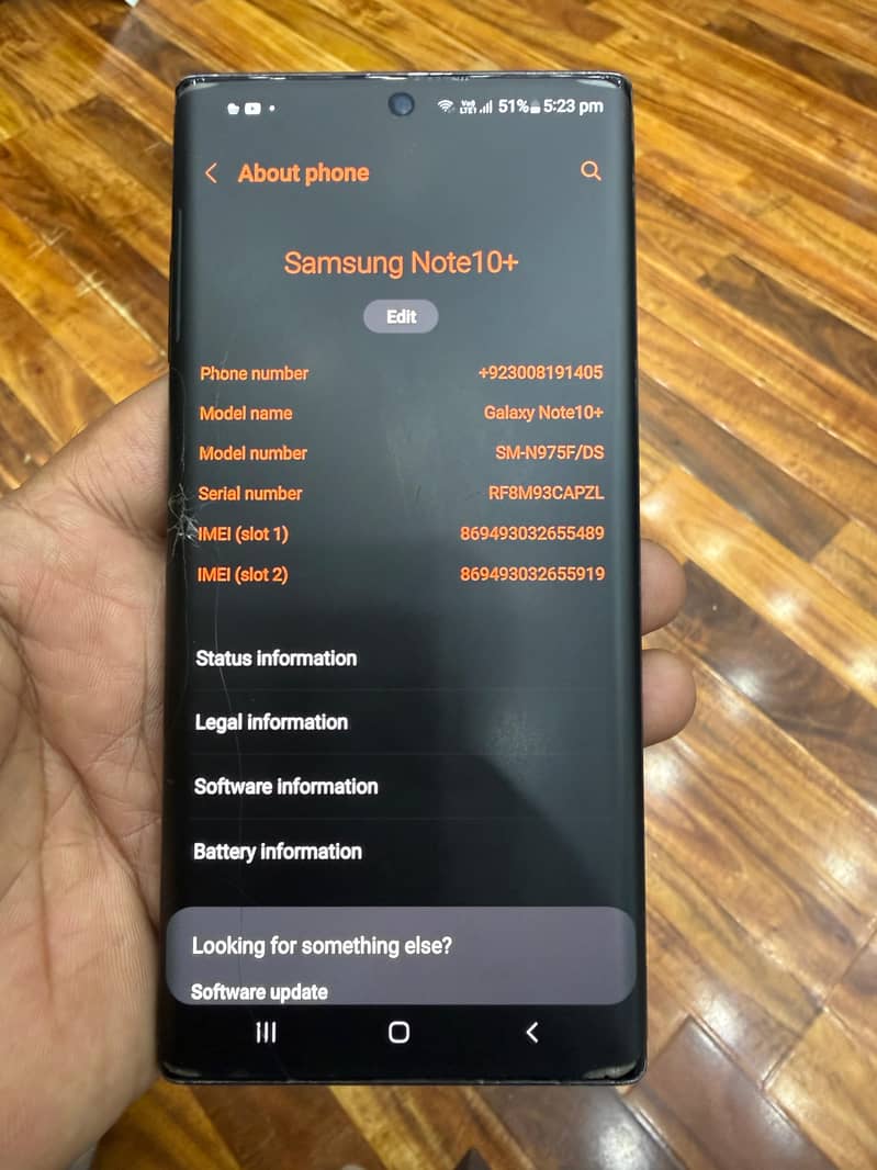 Samsung note 10 plus 12/256 pta proved

                                                            alt=