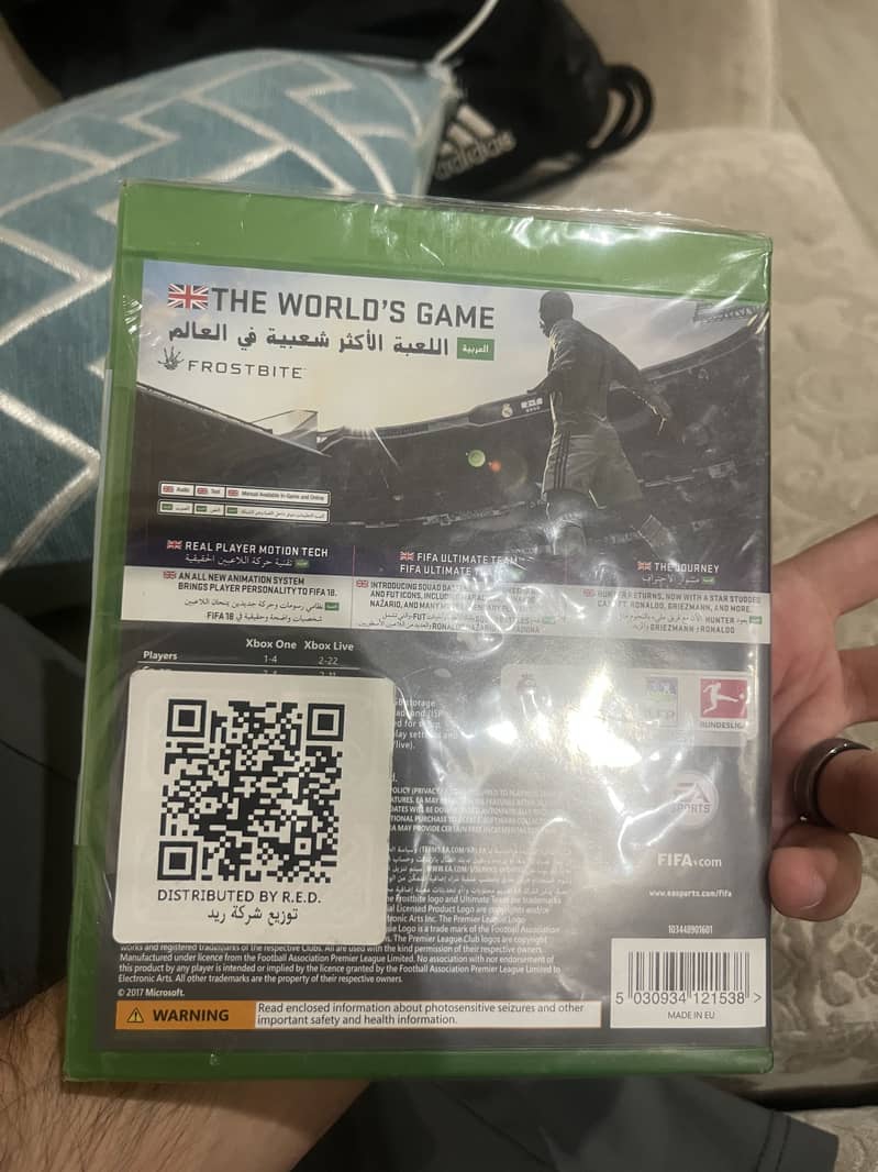 FiFa 18 Xbox one

                                                            alt=