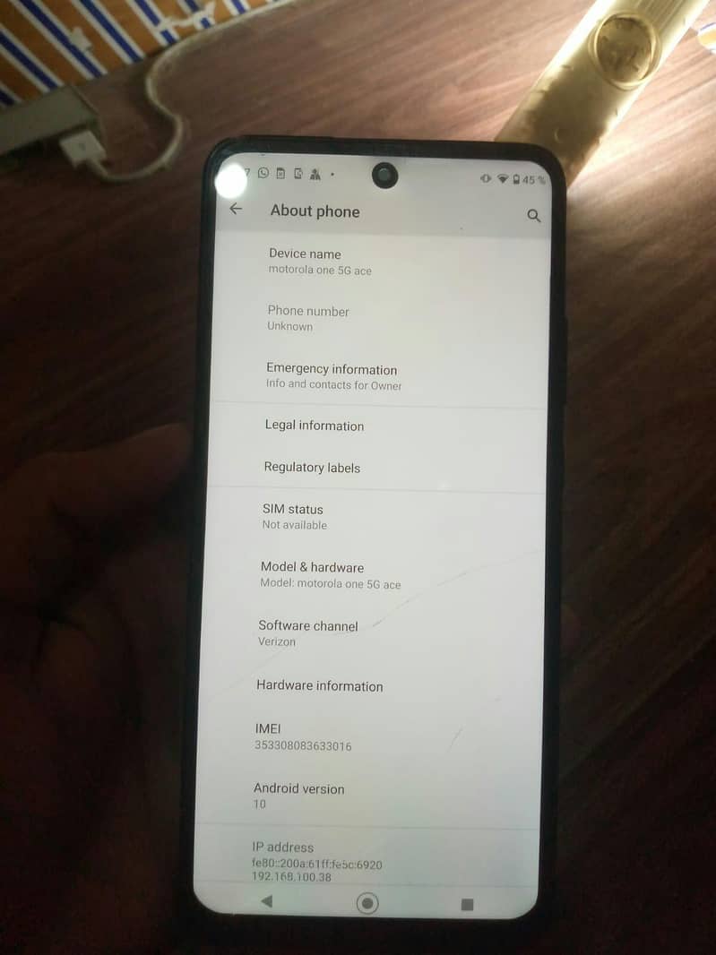 motorola one 5G ace 4/64 pta approved f

                                                            alt=