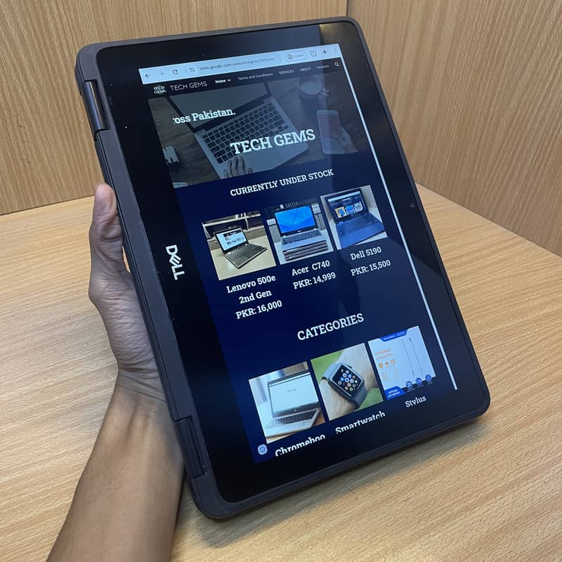 Dell Chromebook -Touch screen - 360° - Play Store upported till 2029

                                                            alt=