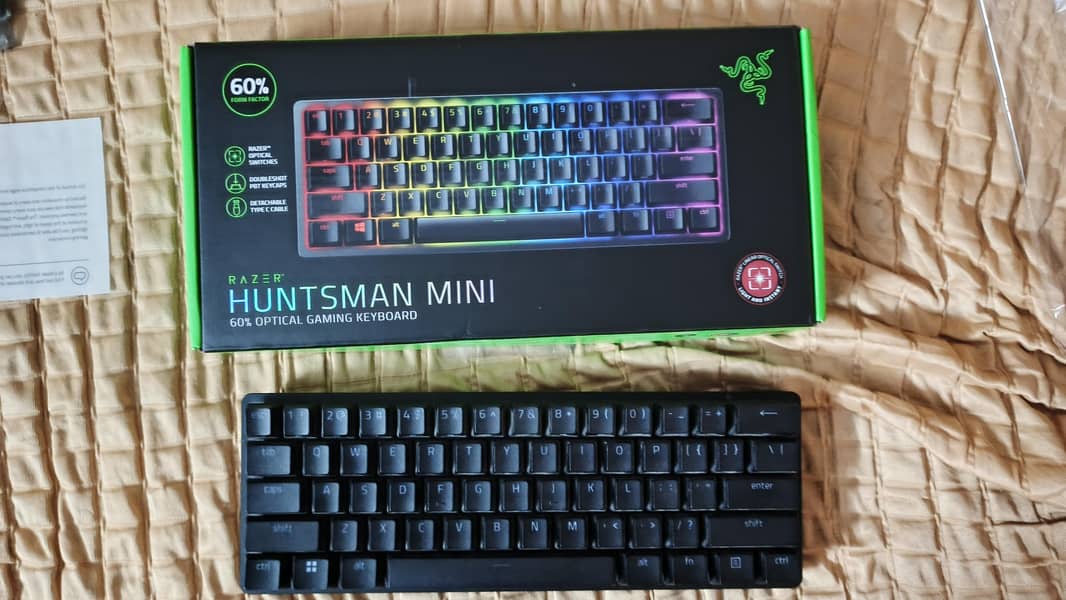 Razer Huntsman mini Gaming Keyboard (10/10) *NEWLY BOUGHT*

                                                            alt=