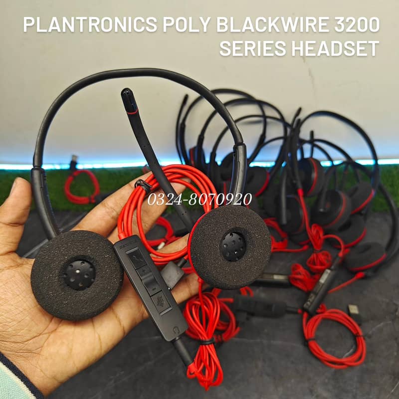 Plantronics Poly BlackWire 3200 USB Noise Cancellation Headset 3220

                                                            alt=