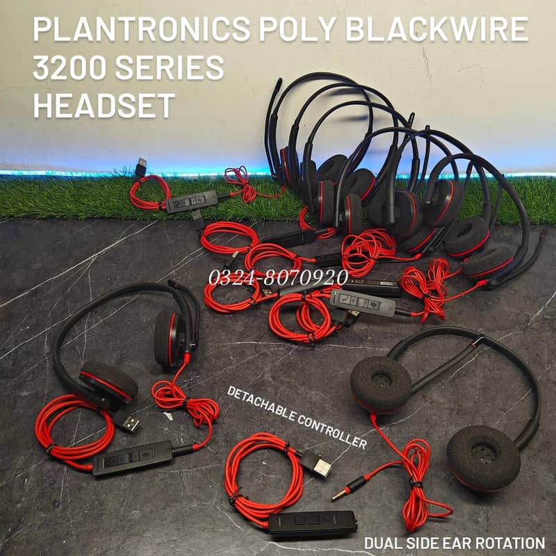 Plantronics Poly BlackWire 3220 | 3225 USB Noise Cancellation headset

                                                            alt=