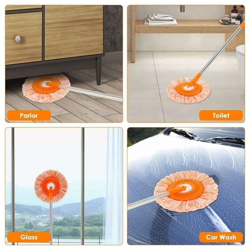 360° Rotating Multi-Functional Spin Mop with Extendable Steel Handle

                                                            alt=