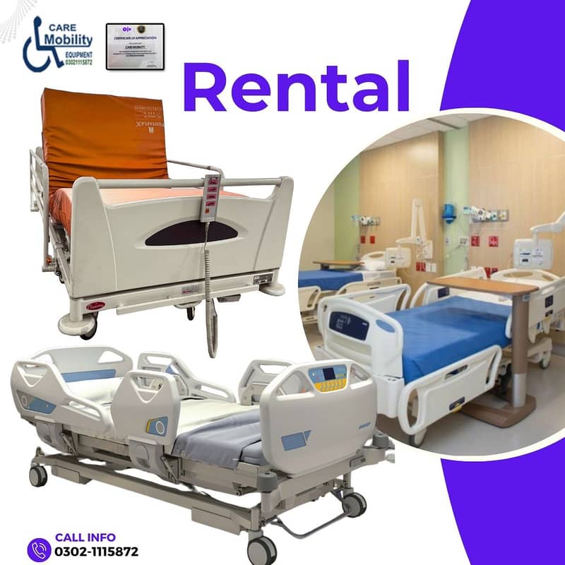 patient bed For Rent Hospital Bed Electric Bed Motorized Bed Rent

                                                            alt=