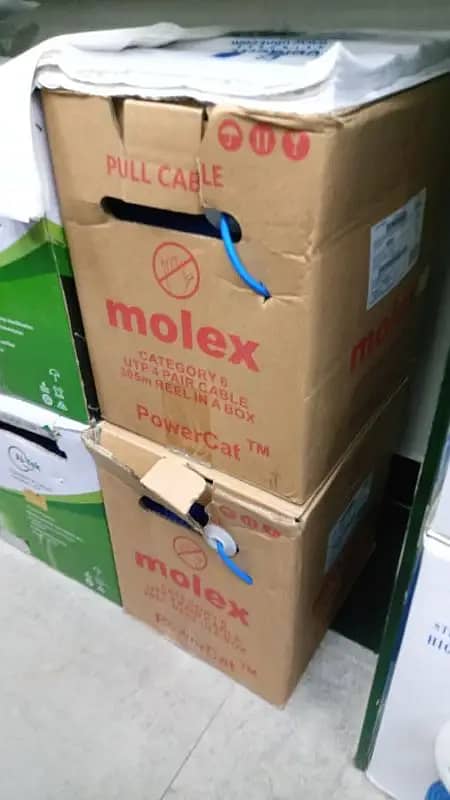 Molex cat 6 pure copper

                                                            alt=