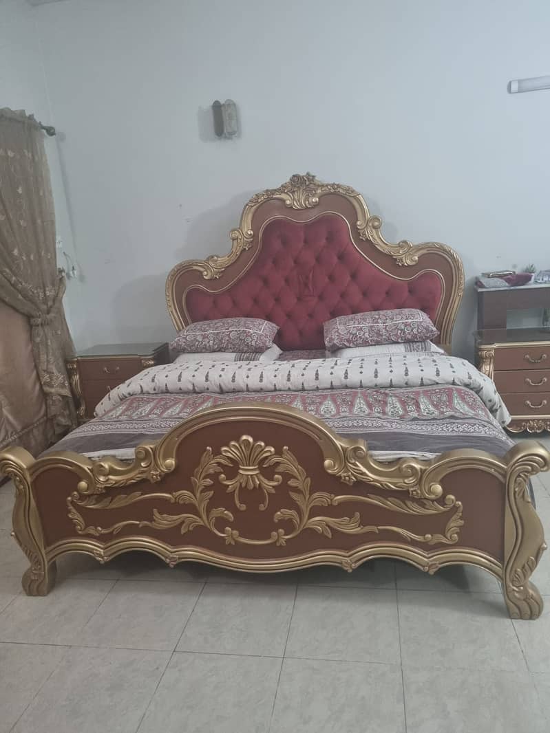 Bed set/wooden bed/king size bed/Dressing/luxury bed

                                                            alt=