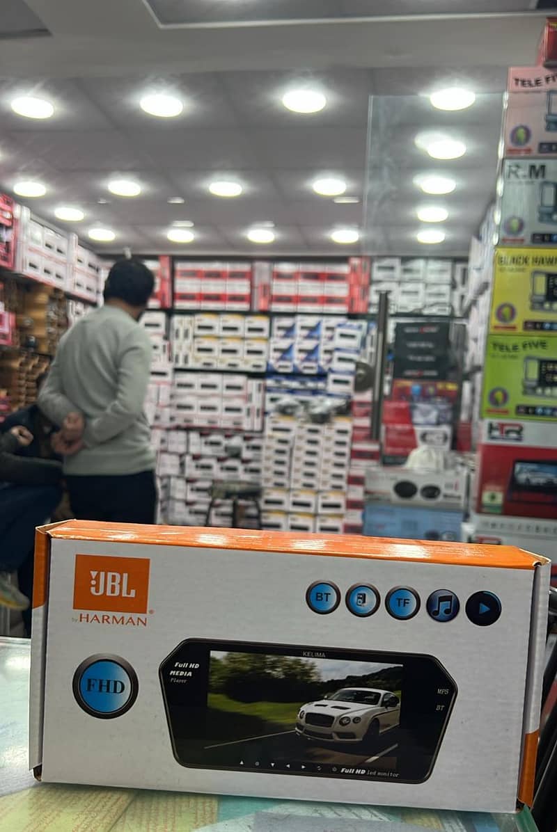 Car LCD back mirror players with Bluetooth with USB full HD. 1080

                                                            alt=