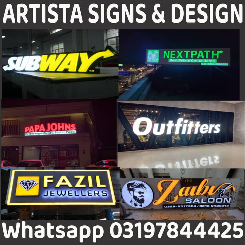 3d signboard maker/Acrylic backlit signboards/Neon signs/sign board

                                                            alt=